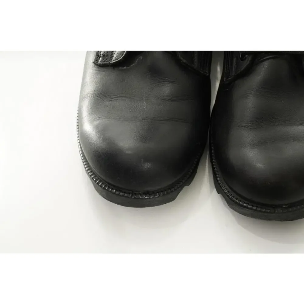 Vintage VTG Military Combat Boots 90s Y2K Black Leather Men's Sz 10.5R